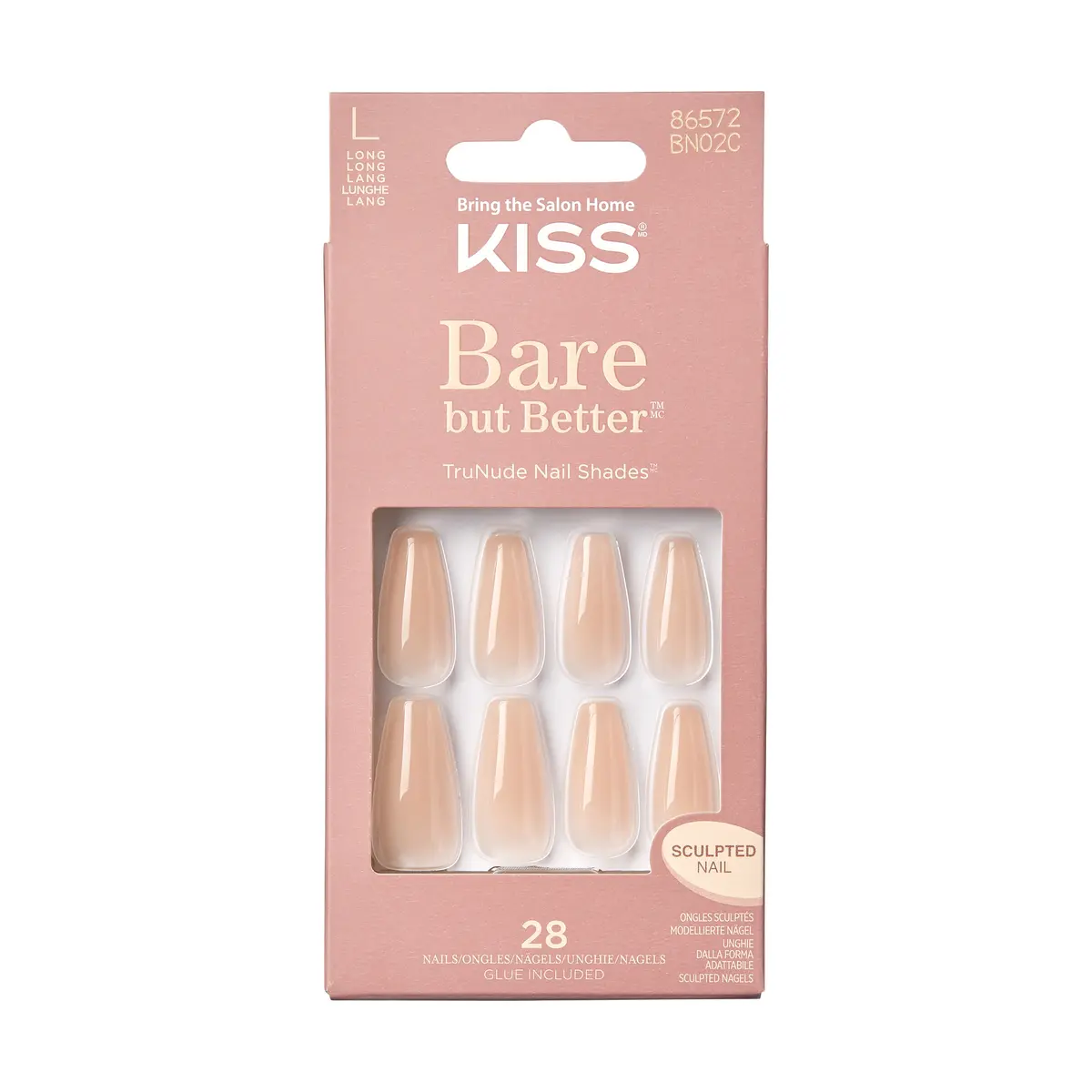 Kiss Bare-But-Better - Nude Drama 28 pcs