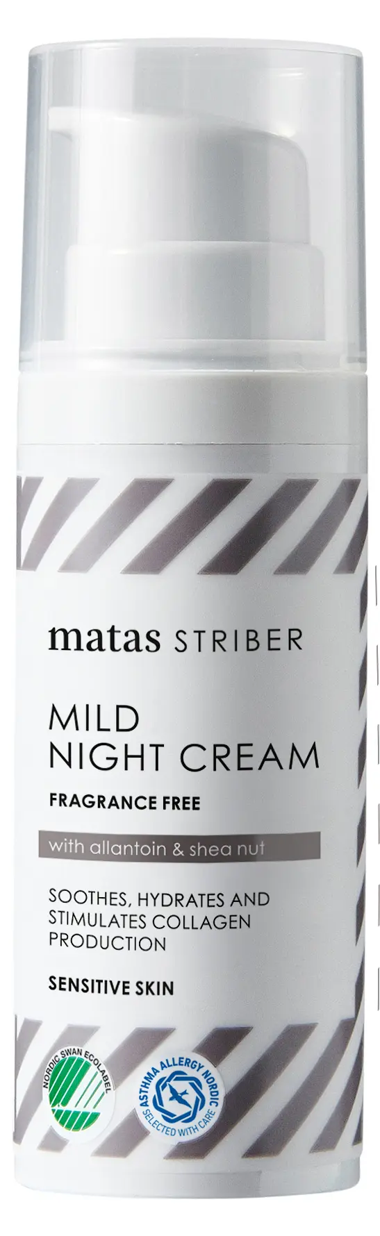 Matas Striber Mild Night Creme For Sensitive Skin 50 ml