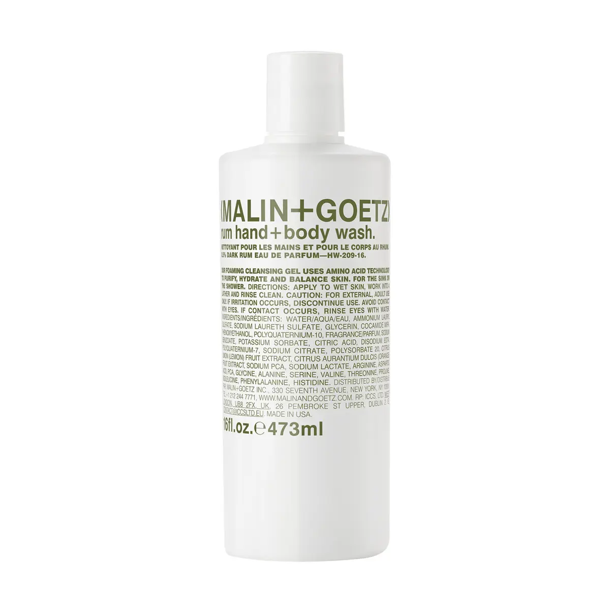 Malin+Goetz Rum Hand + Body Wash