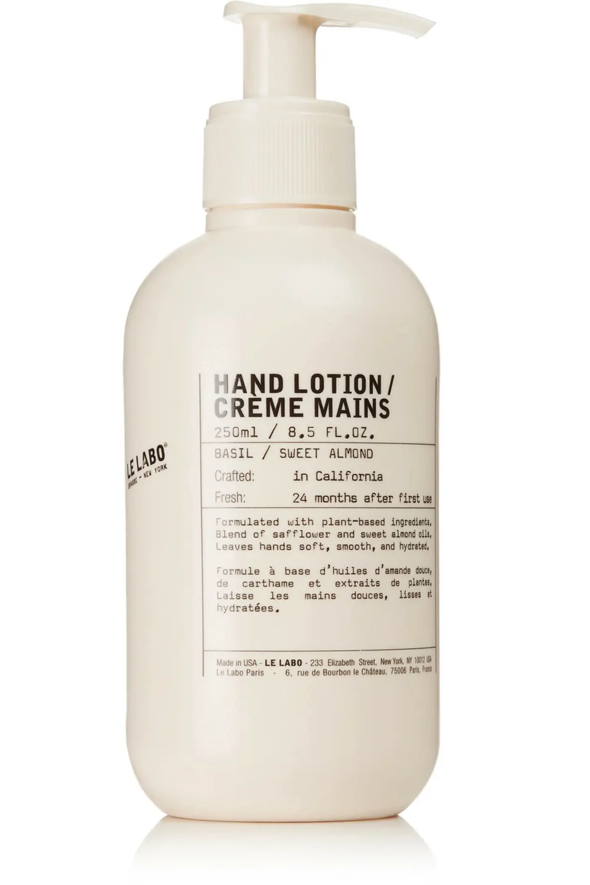 Basil / Sweet Almond Hand Lotion 250 ml