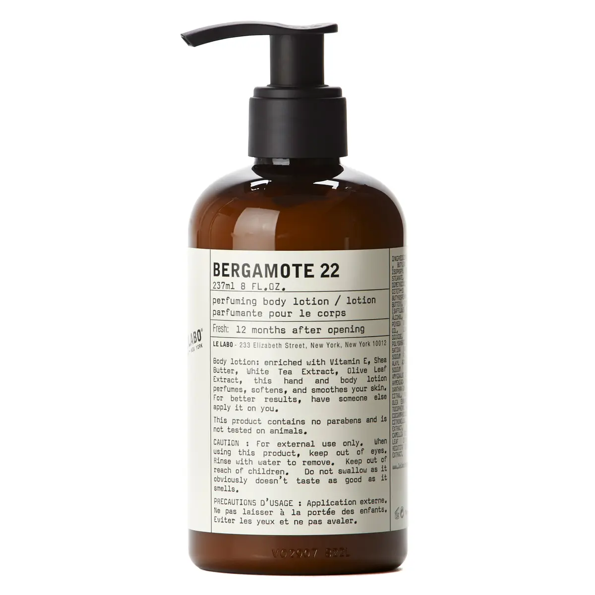 Le Labo Bergamote 22 Body Lotion 237 ml