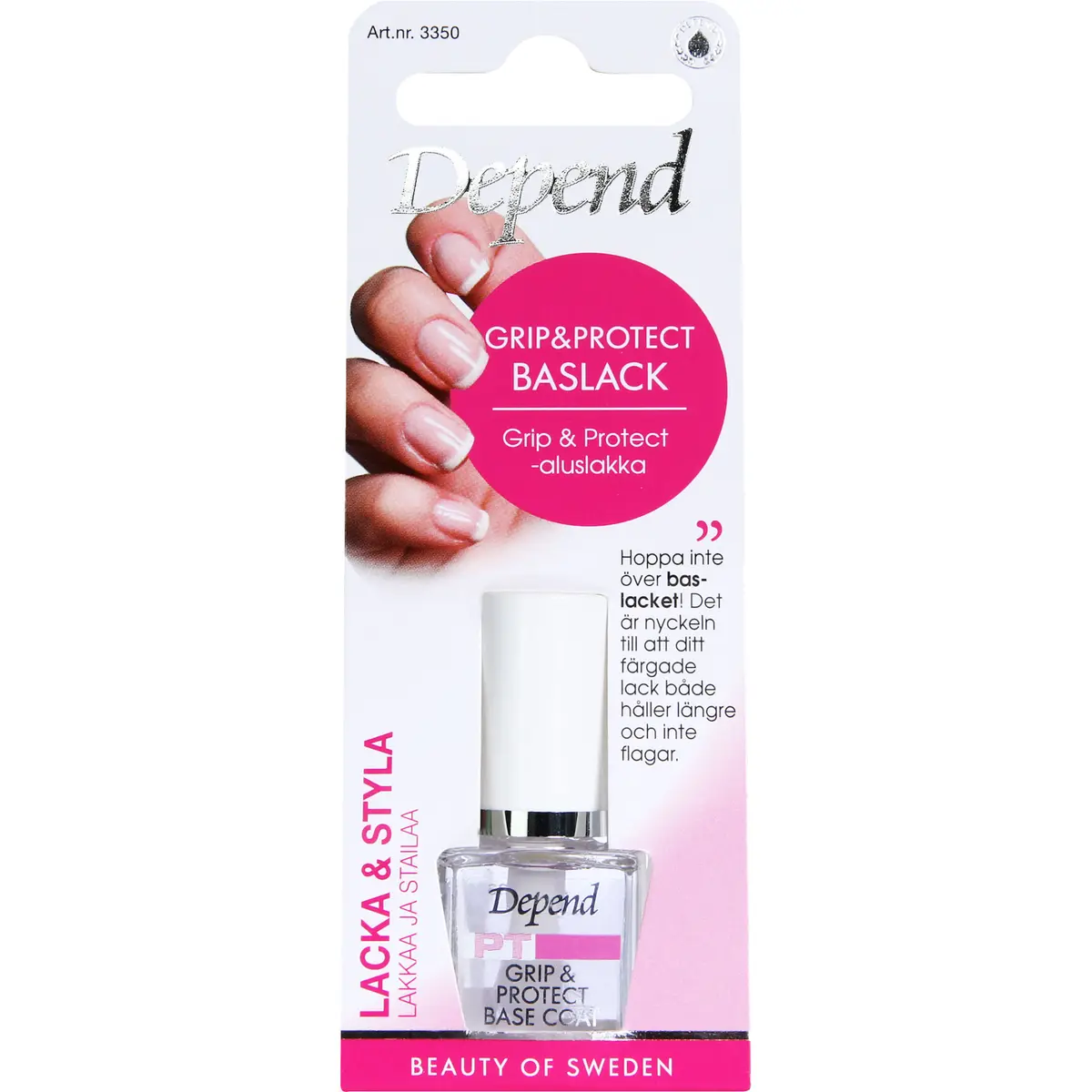 Depend Nail Care Grip & Protect Under Coat