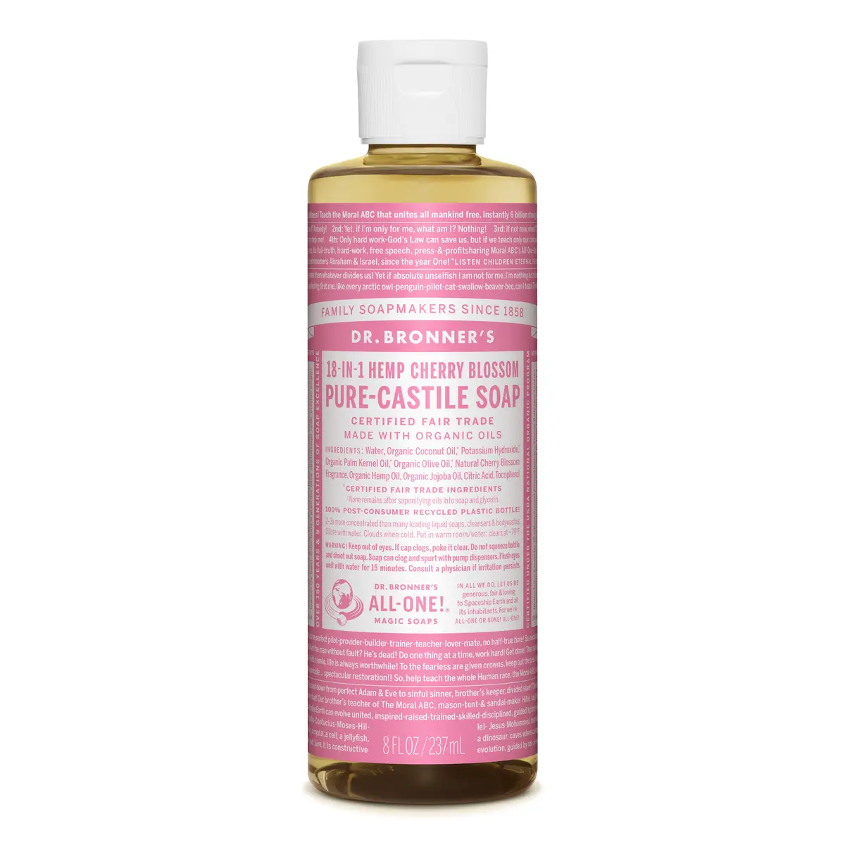 Dr. Bronner's Cherry Blossom Liquid Soap 236 ml