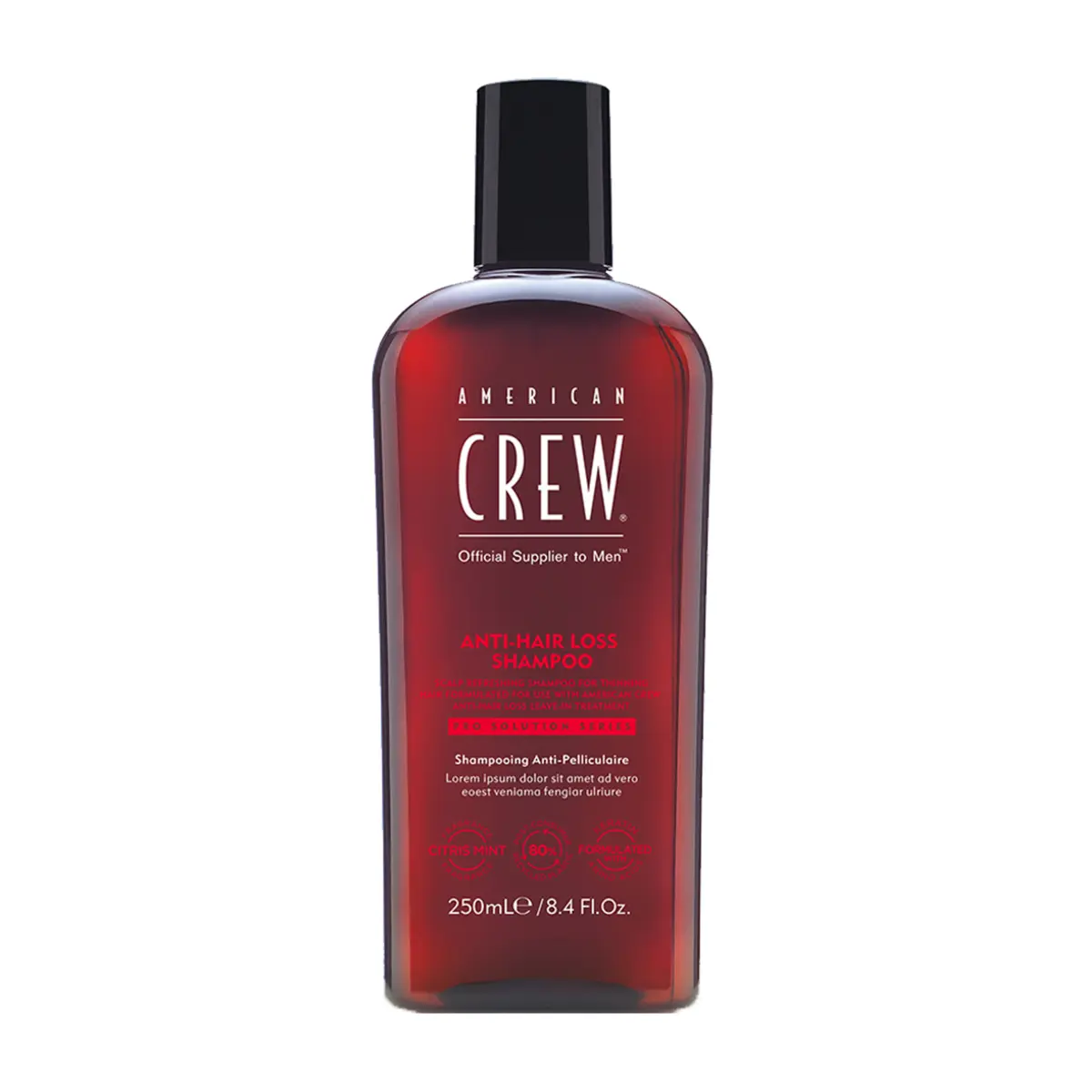 American Crew Hair&Body Anti-hairloss Shampoo Hair Shampoo 2 250 ml
