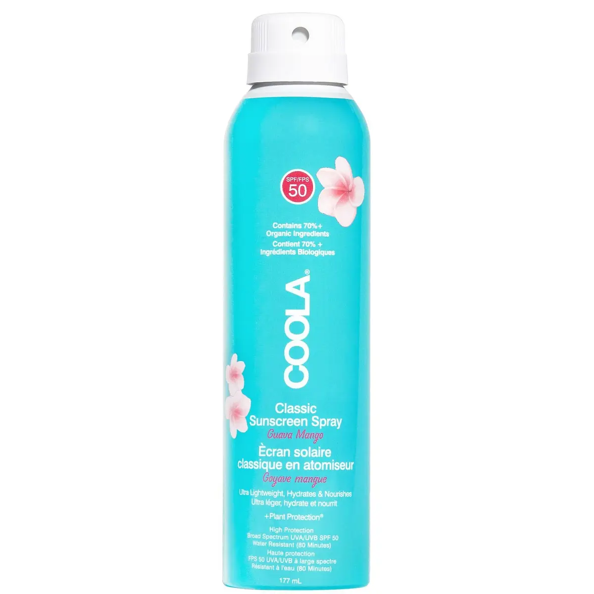 Coola Classic SPF50 Body Spray Guava Mango 177 ml