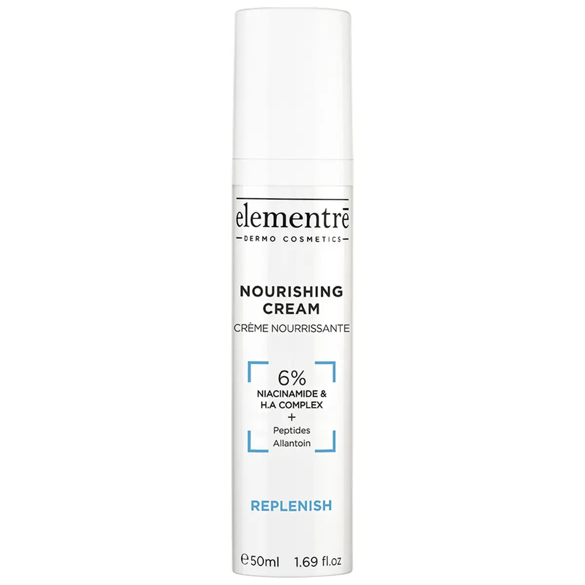 elementrē Nourishing Cream - 6% Niacinamide & Hyaluronic Acid 50 ml