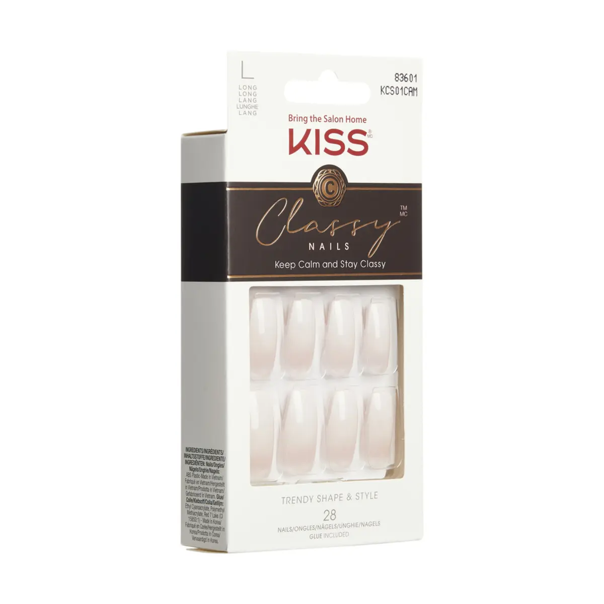 Kiss Classy Artificial Nail Be-you-tiful 28 pcs