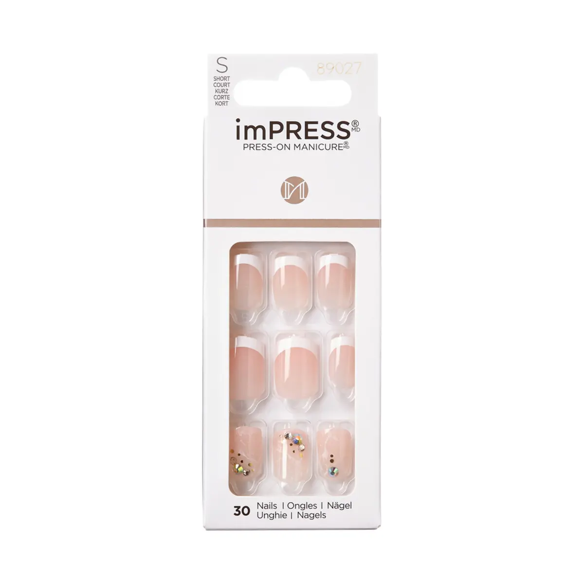 Kiss ImPRESS Artificial Nail - My Worth 30 pcs