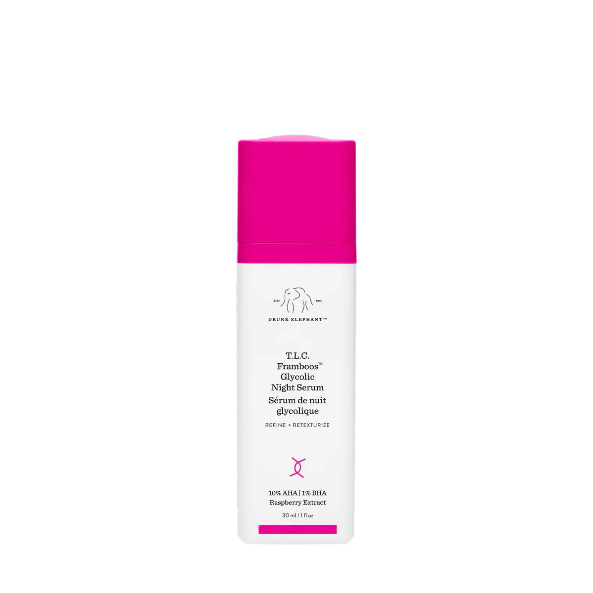 Drunk Elephant T.L.C. Framboos Glycolic Night Serum 30 ml