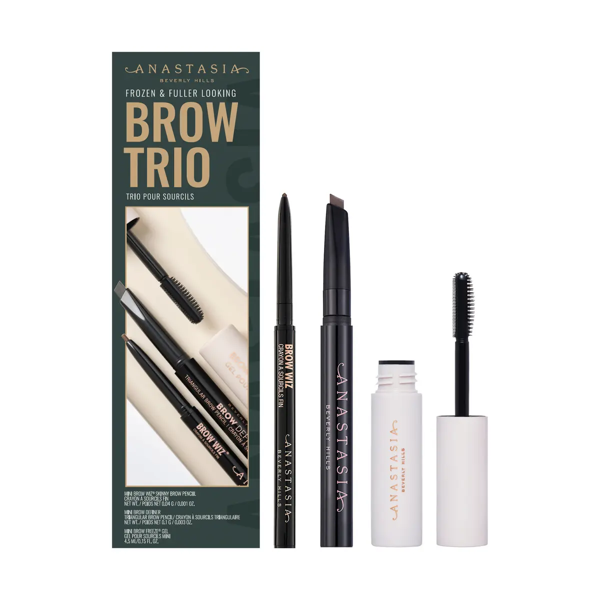 Anastasia Beverly Hills Frozen & Fuller Looking Brow Trio Gift Box Taupe