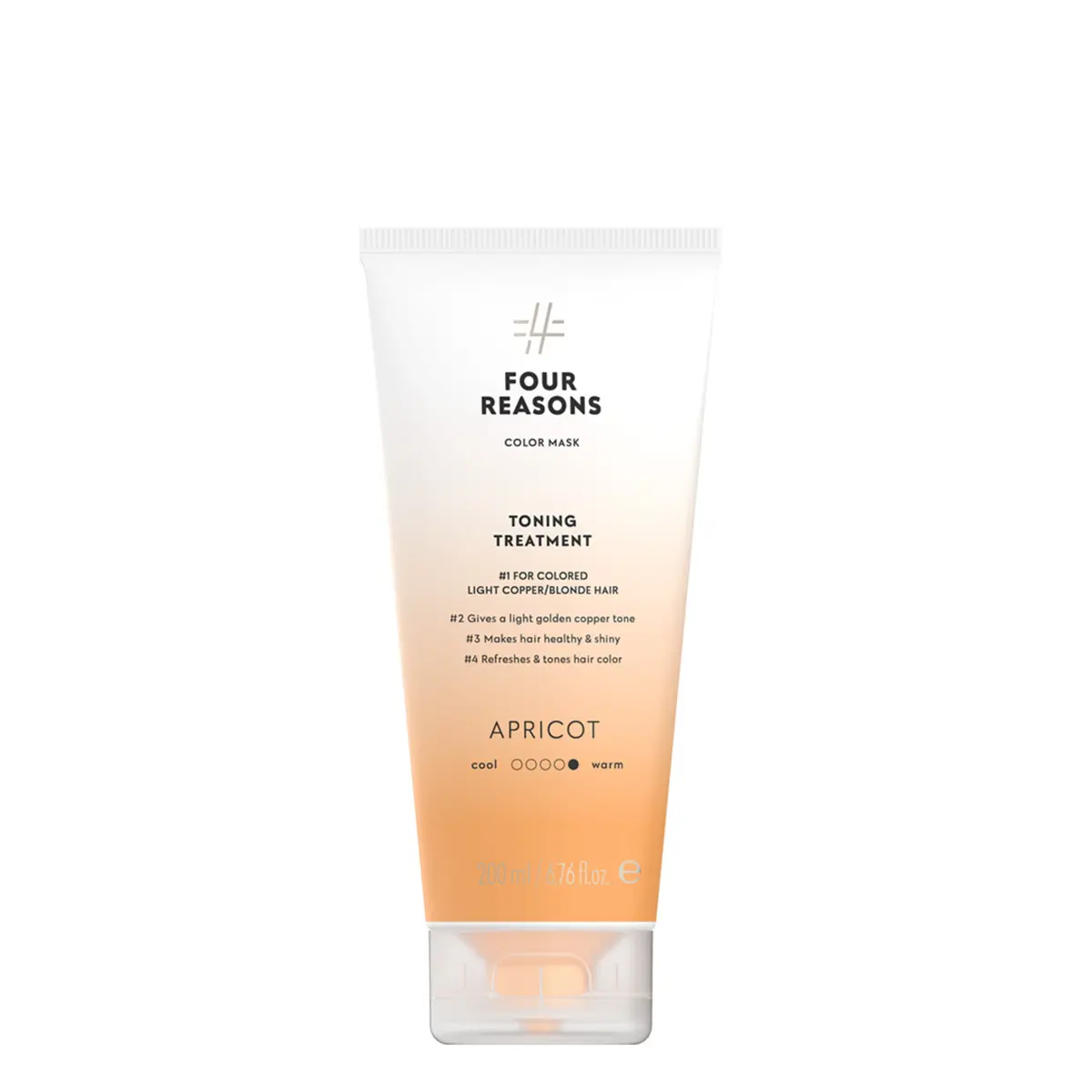 Four Reasons Toning Shampoo Apricot