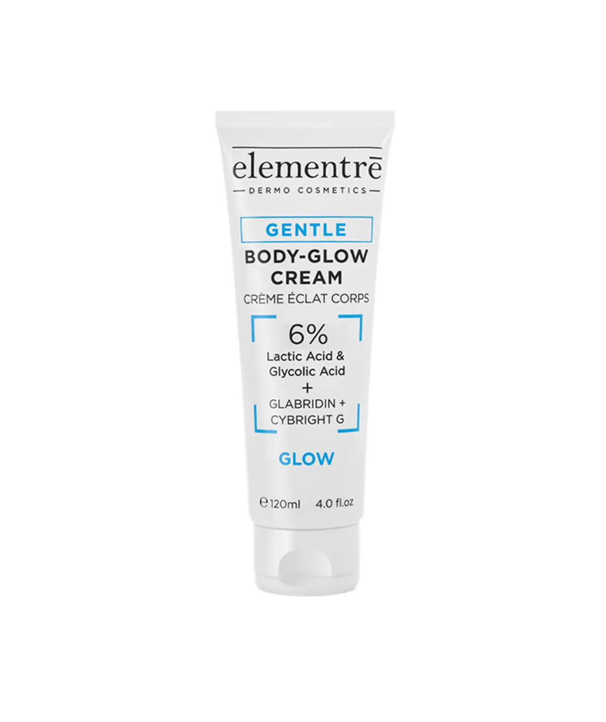 elementrē Gentle Body Glow - 6% Lactic & Glycolic Acid 120 ml