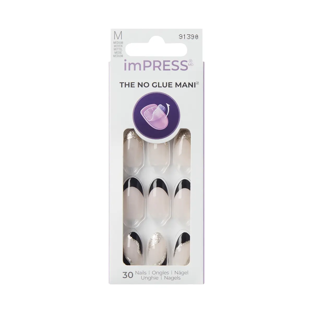 Kiss imPRESS Nails Illusion 30 pcs