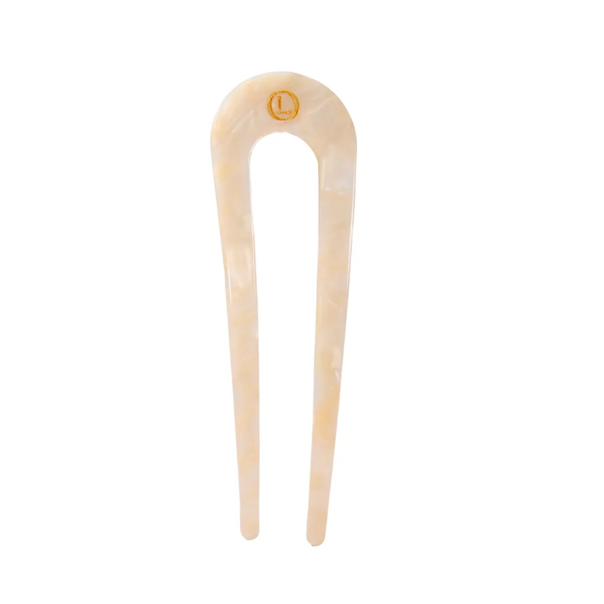 Lenoites Eco-friendly French Hair Pin Desert Beige