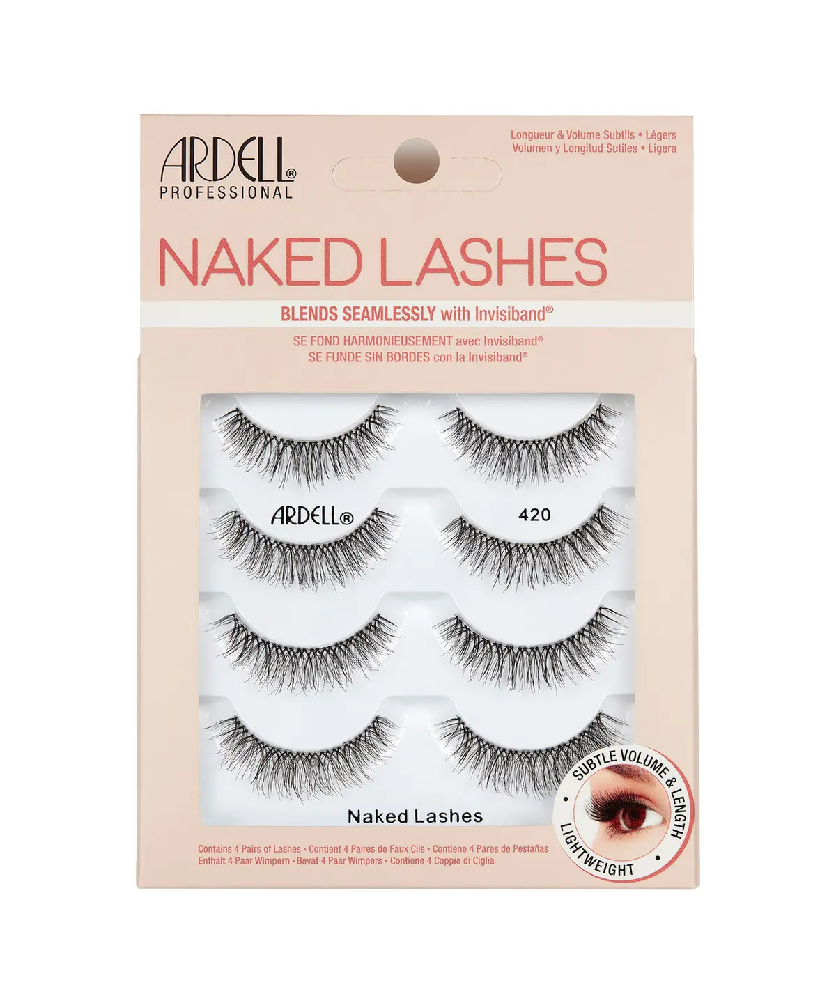Ardell Naked Lashes 420 Multipack