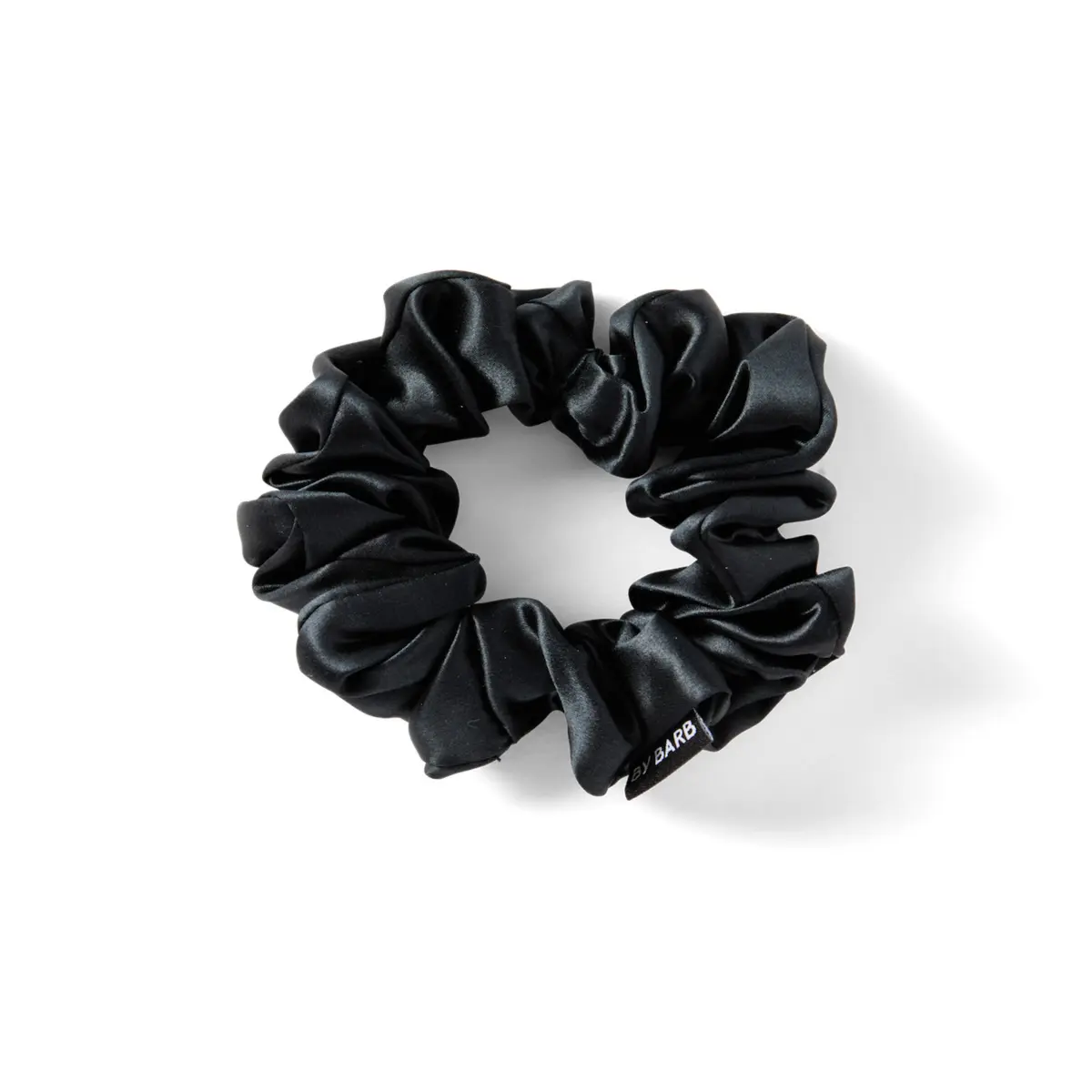 ByBarb Silk Scrunchie Black