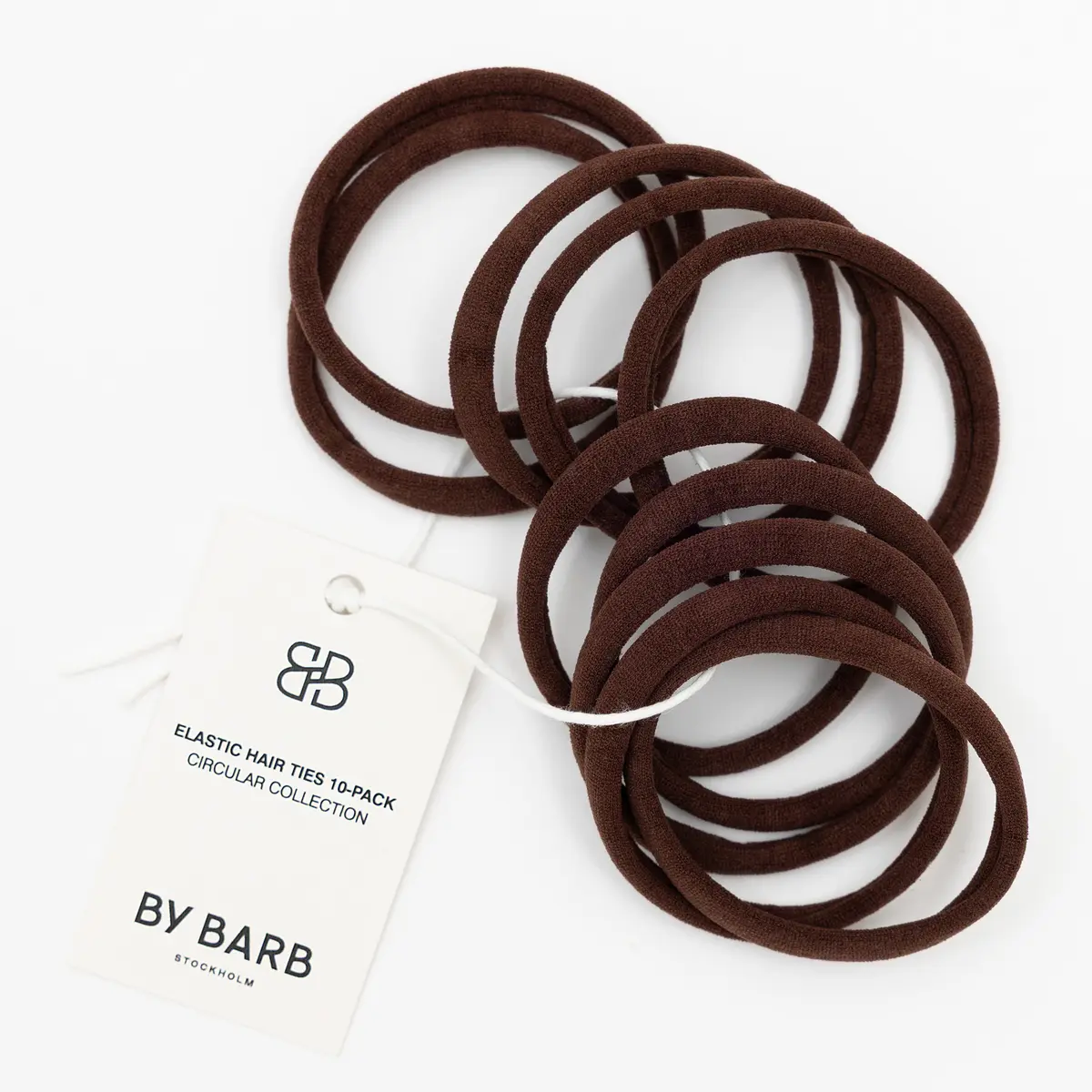 ByBarb Circular Collection Hair Tie Brown