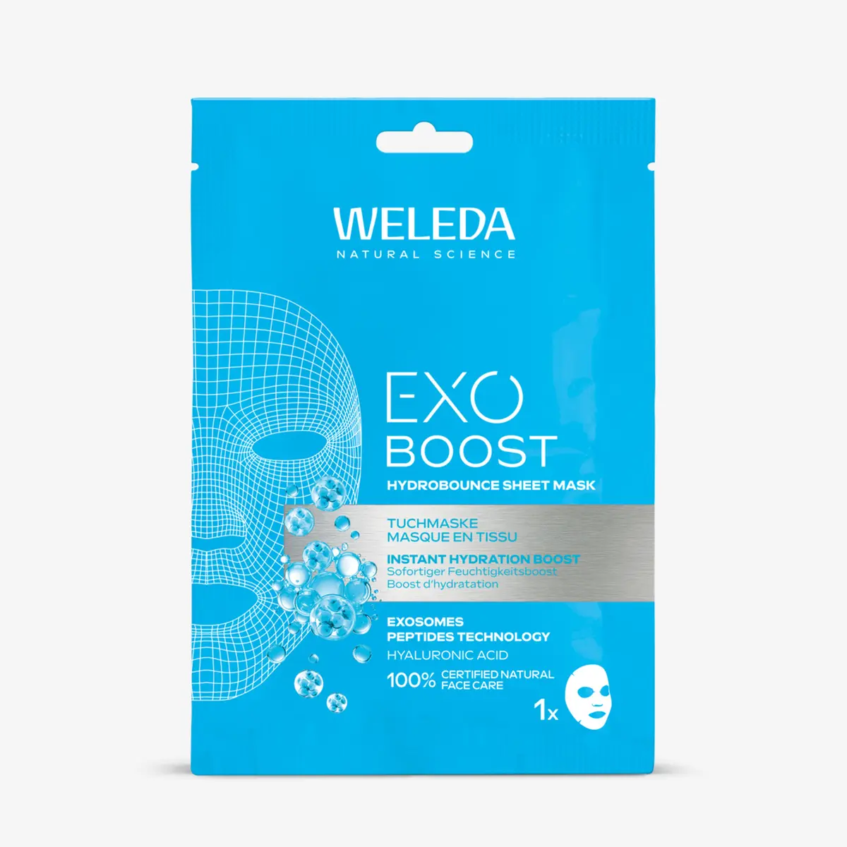 Weleda Exo Boost Hydrobounce Sheet Mask 20 ml