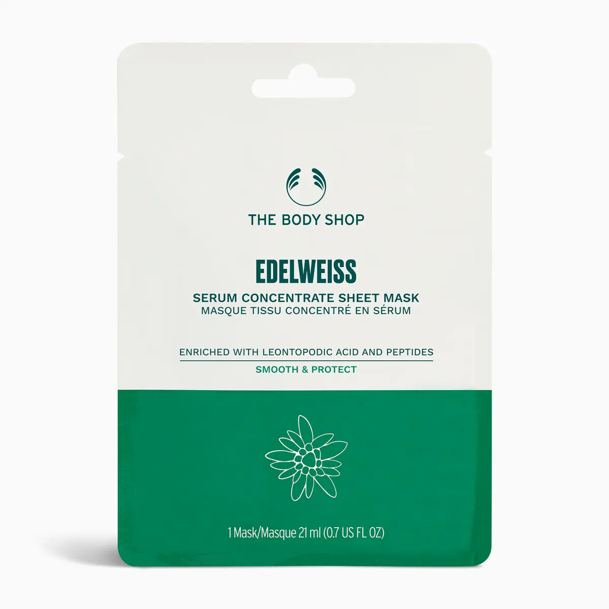 THE BODY SHOP Edelweiss Serum Concentrate Sheet Mask 21 ml