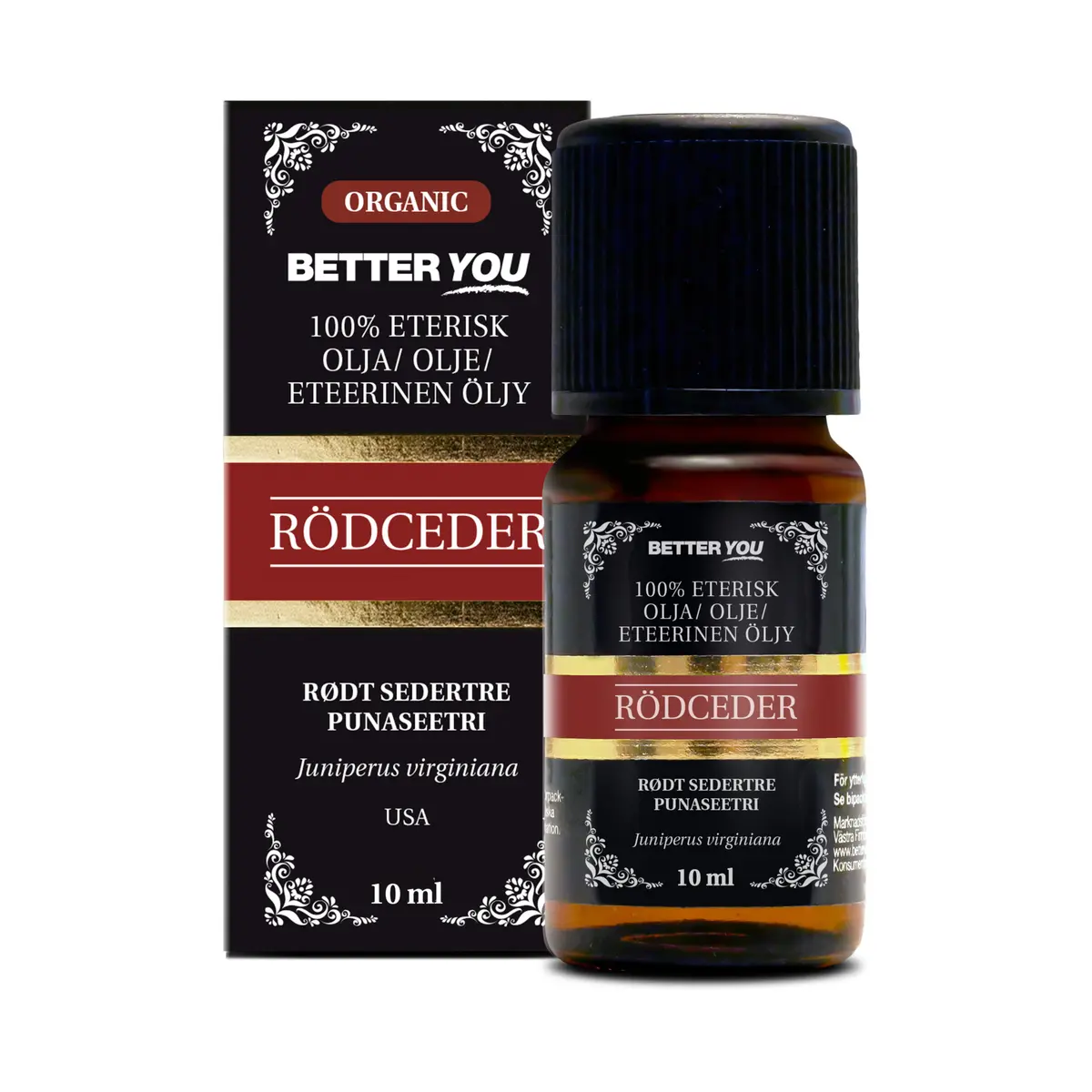 Better You Rödcederolja Eko Eterisk 10 ml