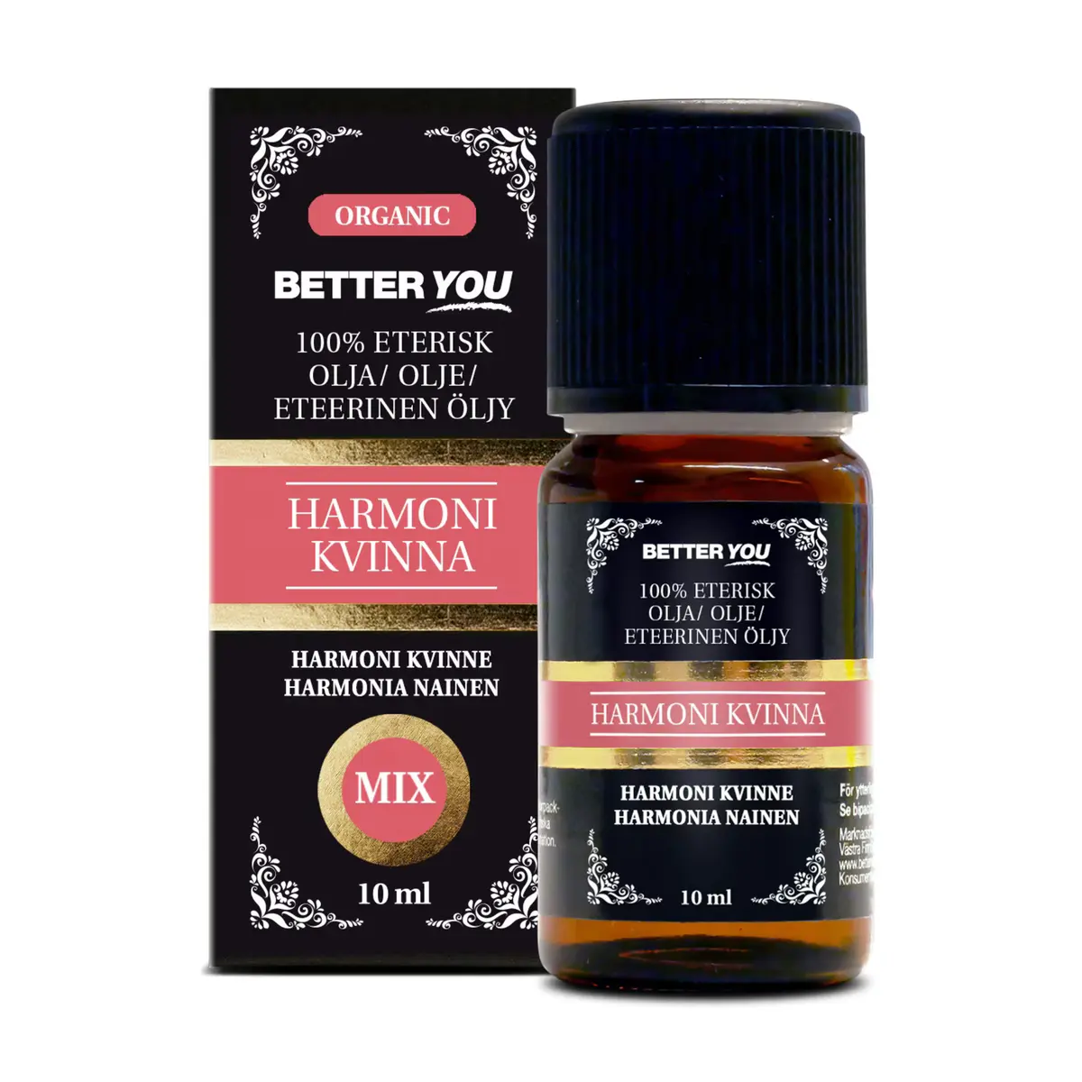 Better You Harmoni Kvinna Olja Eko Eterisk 10 ml
