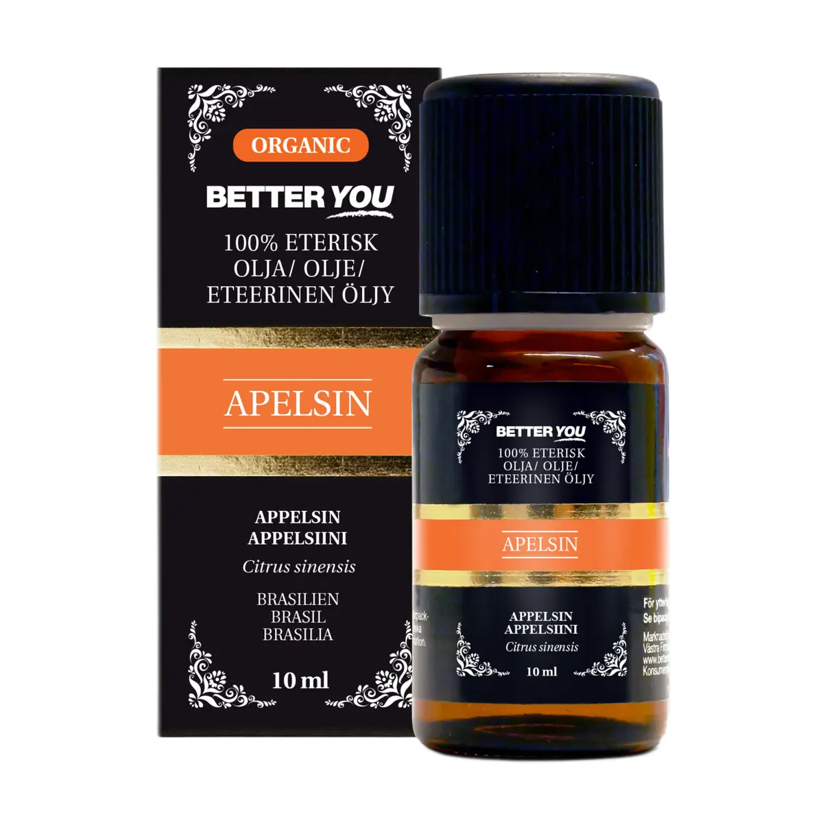 Better You Apelsinolja Eko Eterisk 10 ml