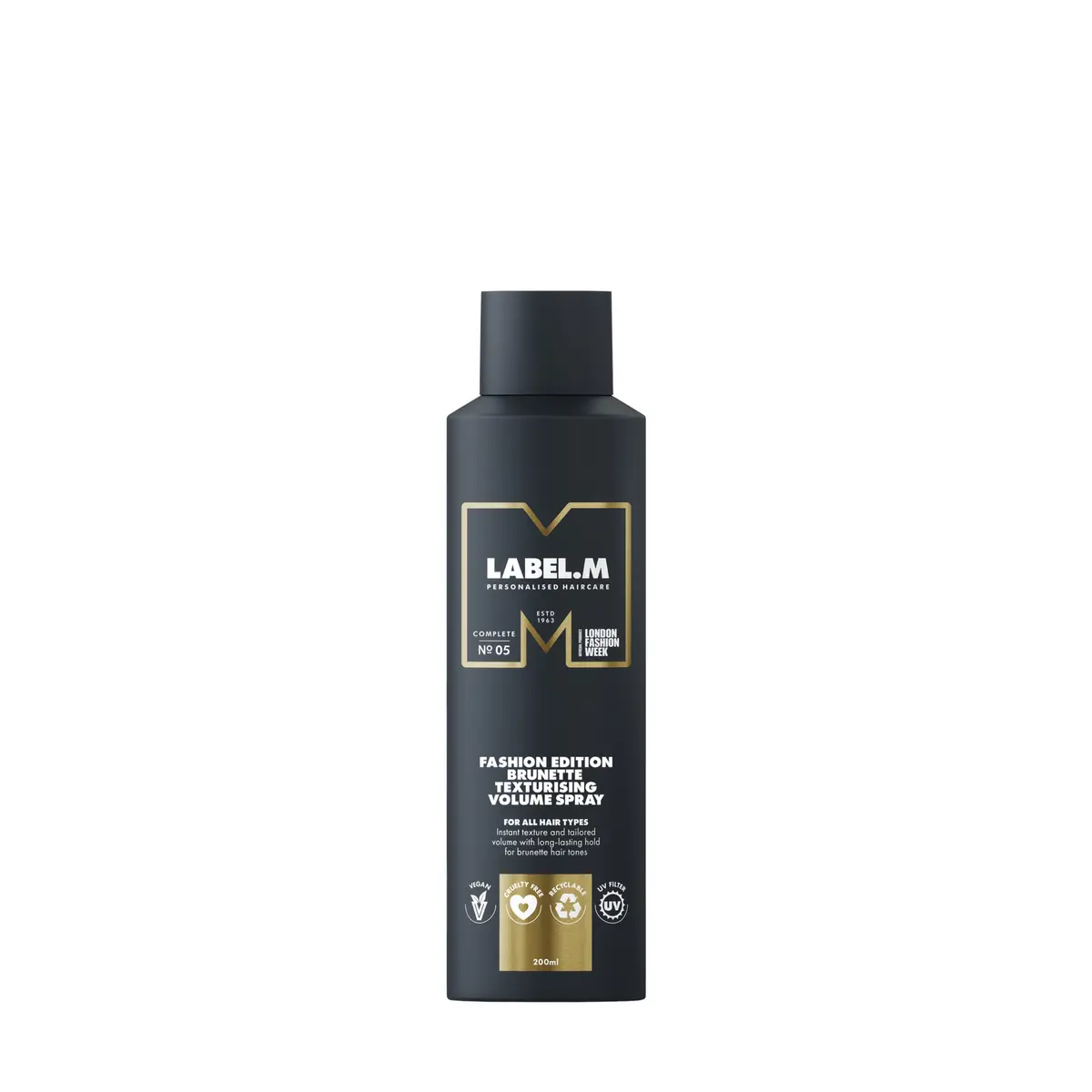 label.m Fashion Edition Brunette Texturising Volume Spray 200 ml