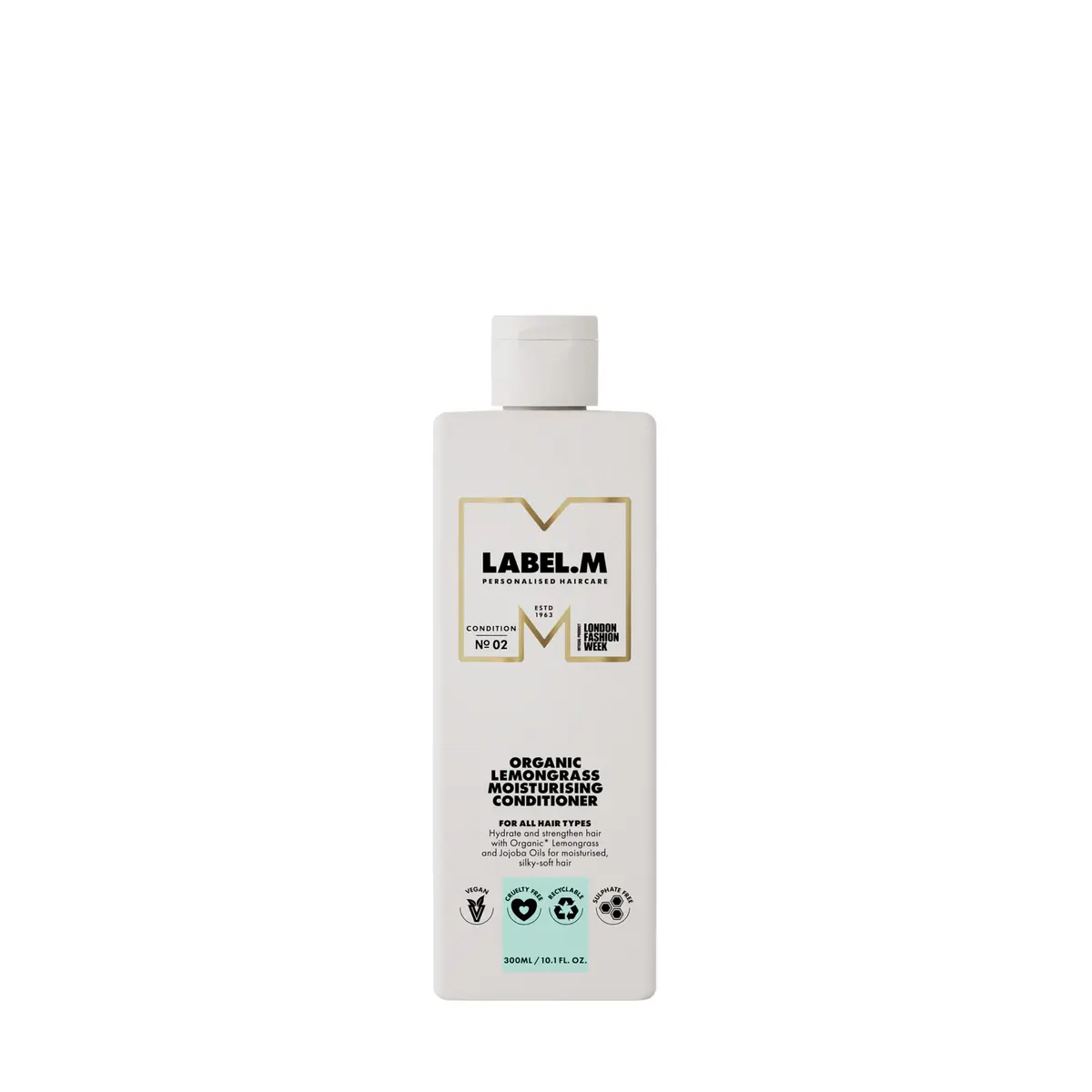 label.m Organic Lemongrass Moisturising Conditioner 300 ml