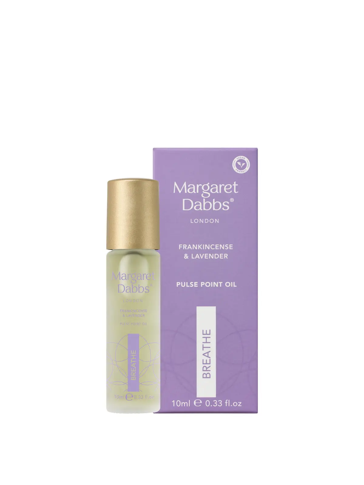 Margaret Dabbs Breathe Pulsepoint Oil Frankincense & Lavender 10 ml