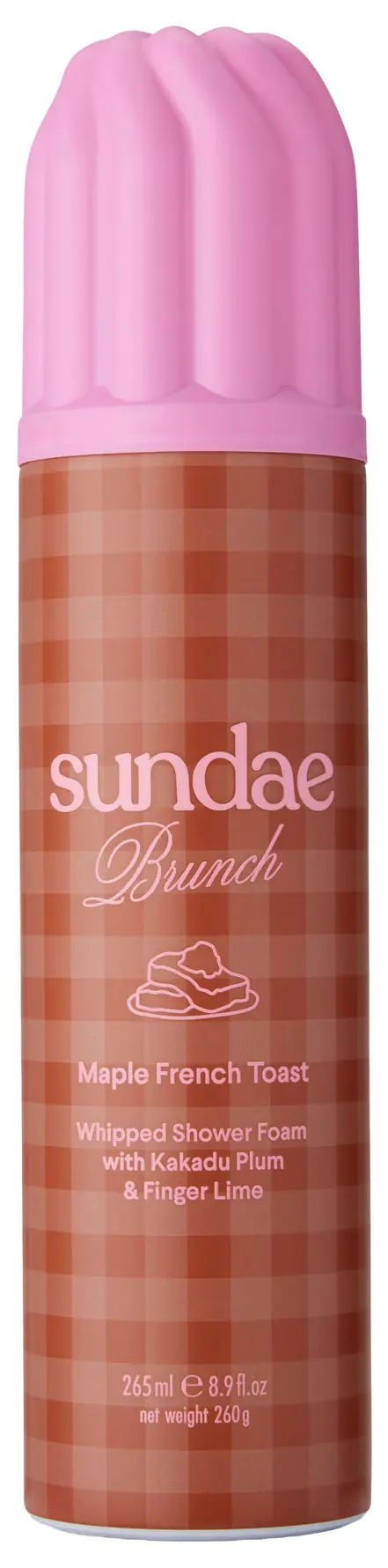 Sundae Body Maple French Toast Whipped Shower Foam 265 ml