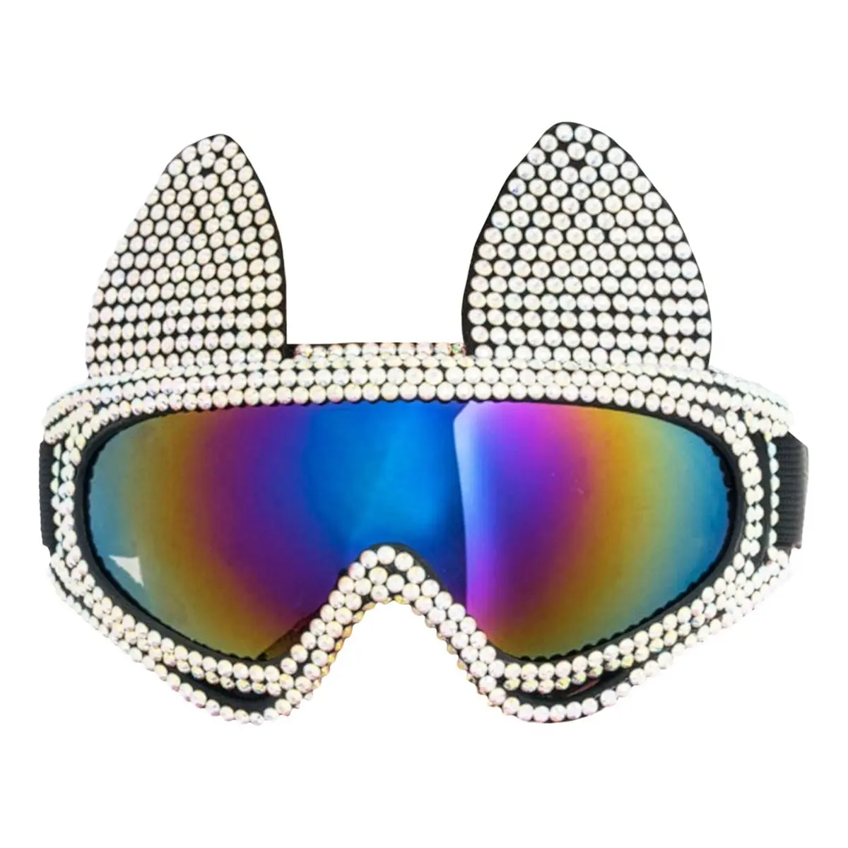 Skibriller Katt med Strass