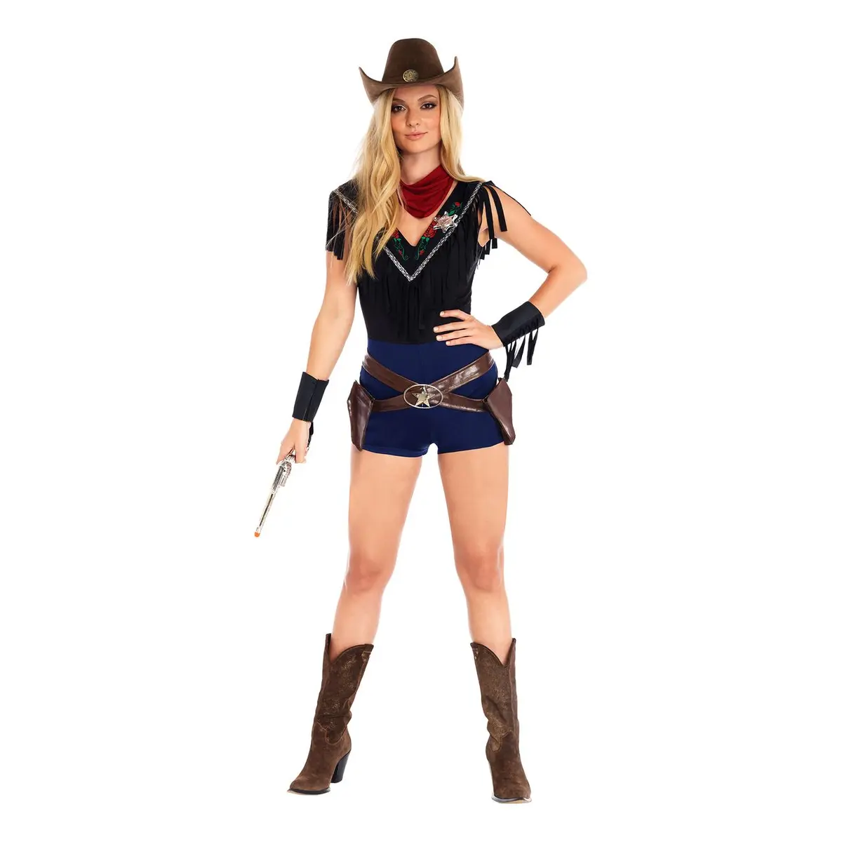 Ville vesten Sheriff Deluxe Kostyme