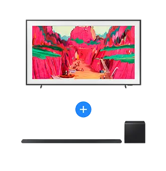 Pakke: 75" The Frame + Soundbar HW-S810D