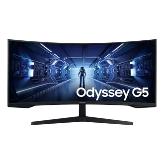 34" Odyssey G5 G55T WQHD 165Hz Gamingskjerm