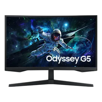 27" Odyssey G5 G55C QHD 165Hz Gamingskjerm