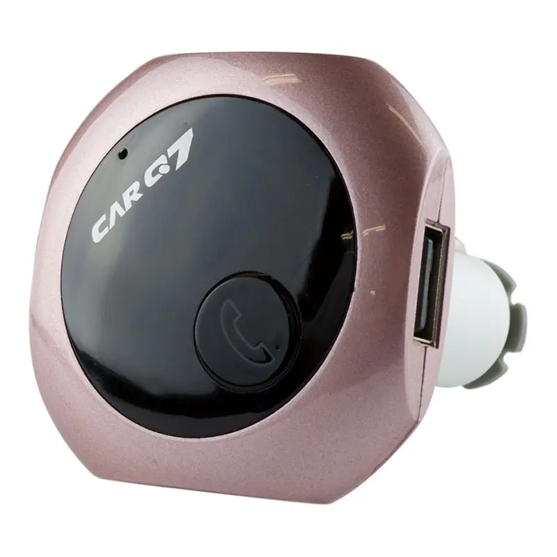FM-sender med Bluetooth for Bilen - Rosa