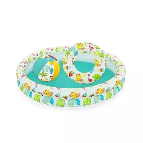 Oppblåsbart basseng - 21L - Bestway - 61cm/15cm