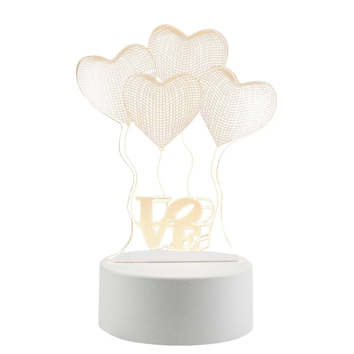 3D LED-Lampe - Ballonger