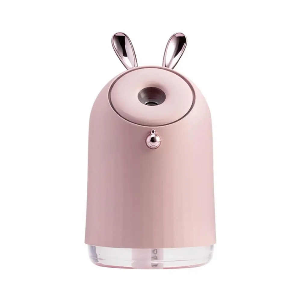 Luftfukter, Kanin med Bjelle, 25 cl - Rosa