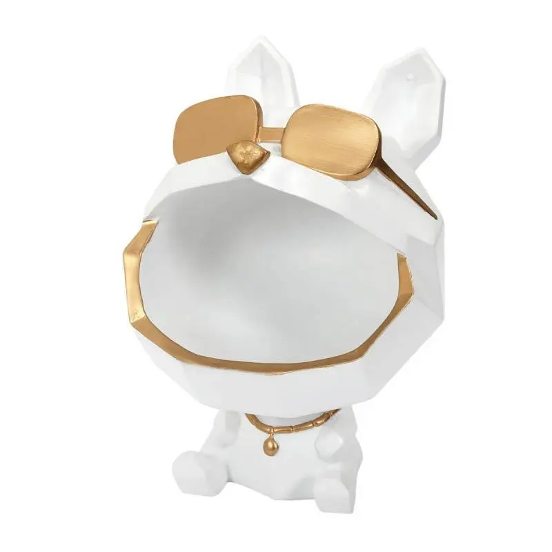 Prydhund med oppbevaring