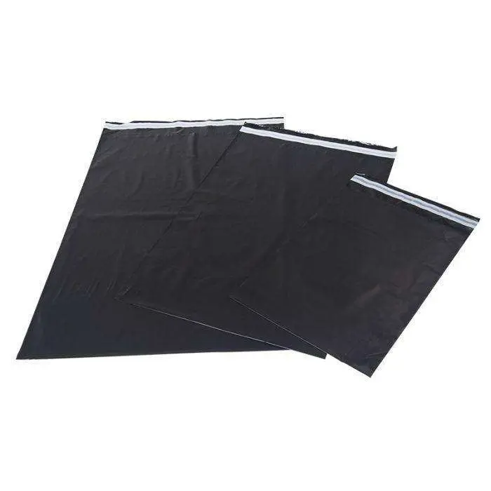 30 stk Svart e-handelspose/postordrepose - 25 x 35 cm