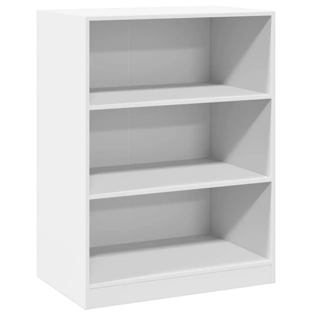 vidaXL Garderobe hvit 77x48x102 cm konstruert tre