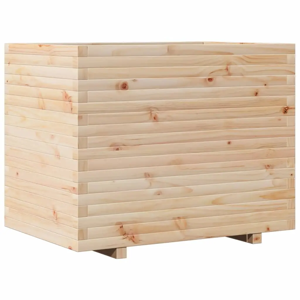 vidaXL Plantekasse 90x60x72,5 cm heltre furu