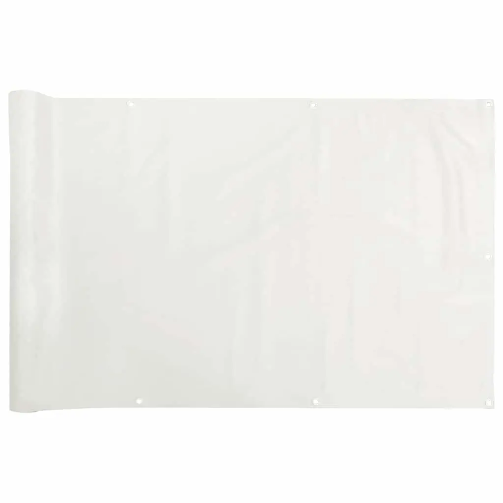 vidaXL Balkongskjerm grå 700x120 cm PVC
