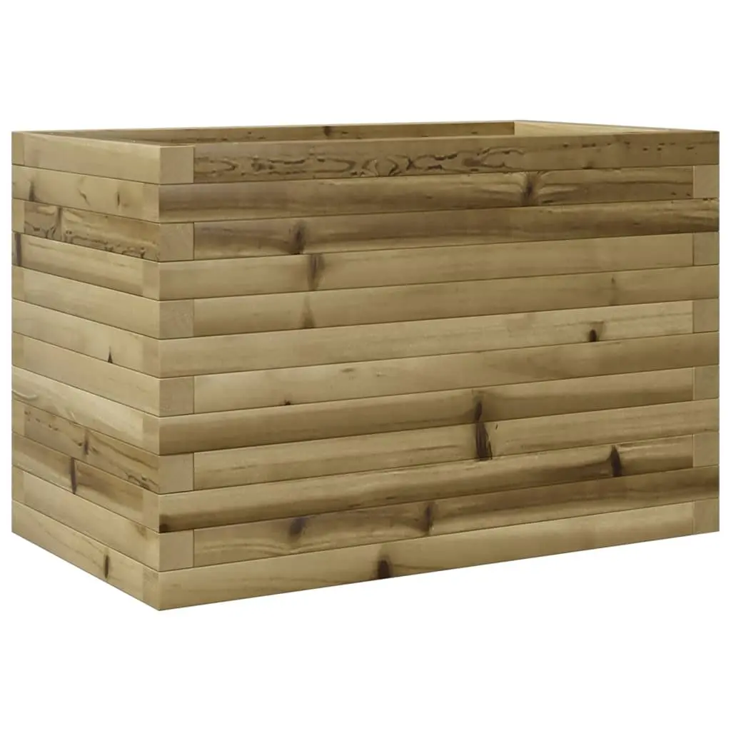 vidaXL Plantekasse 70x40x45,5 cm impregnert furu