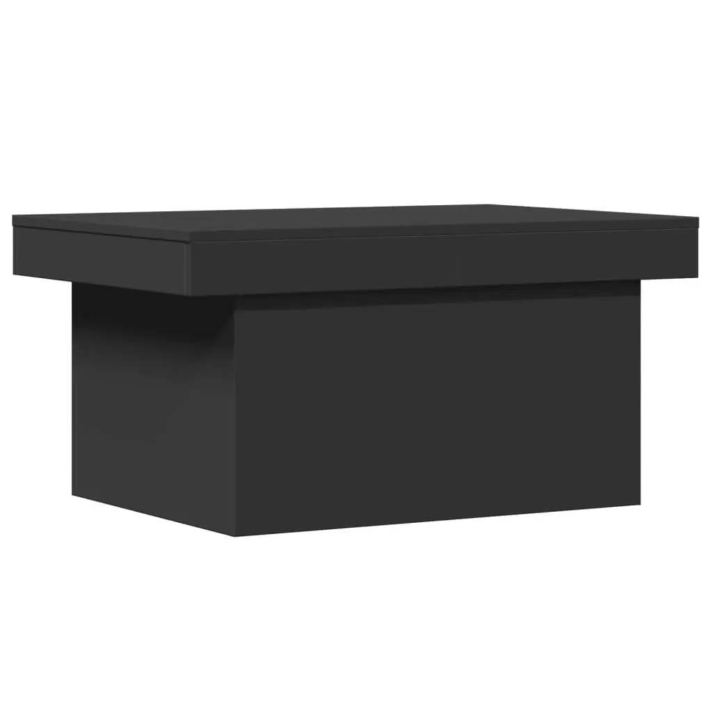 vidaXL Salongbord svart 100x55x40 cm konstruert tre