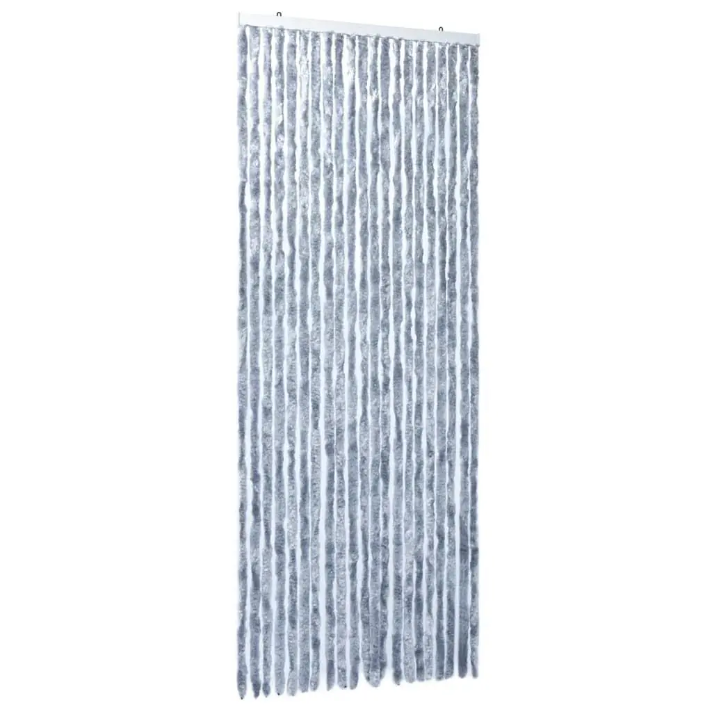 vidaXL Insektgardin 90x220 cm sølv