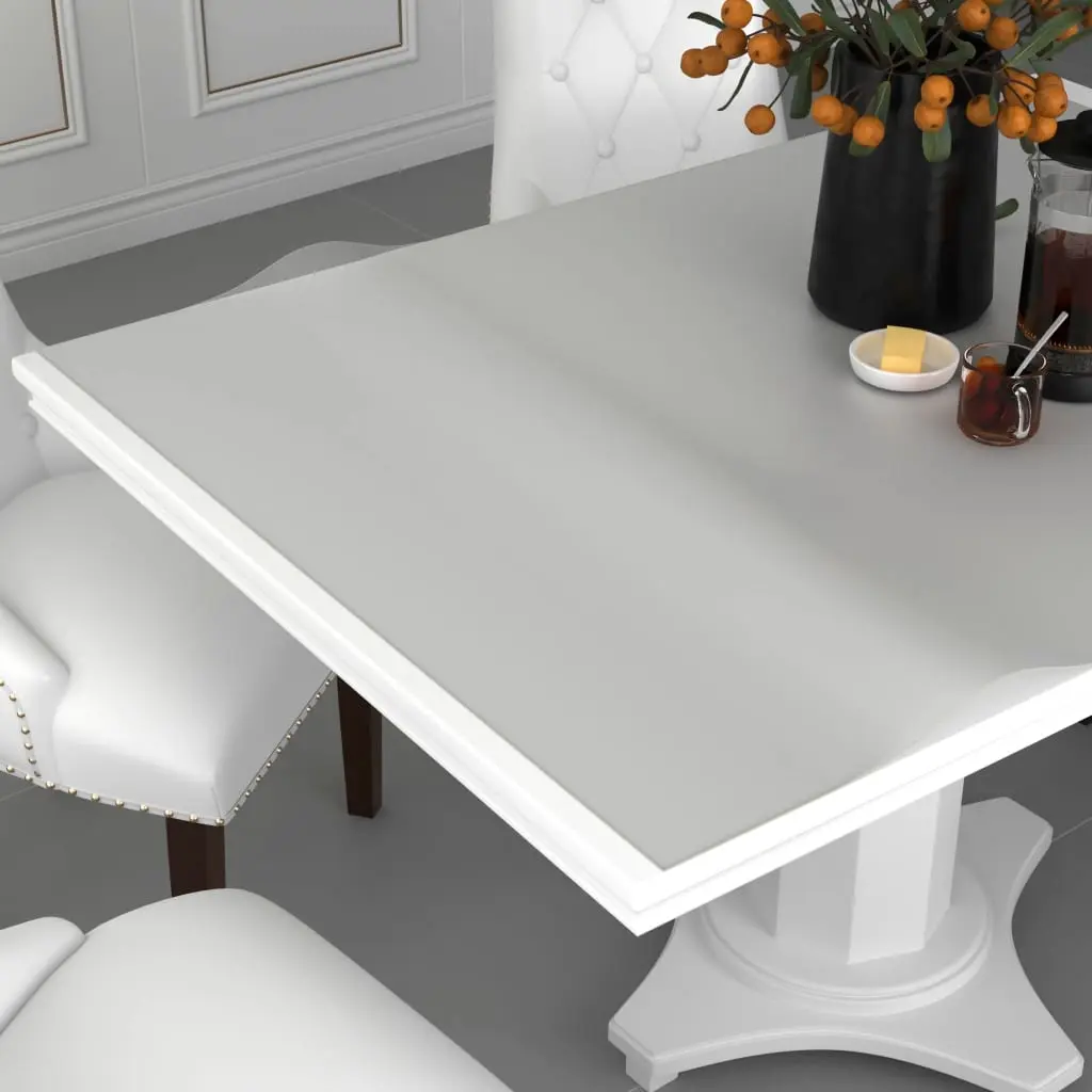 vidaXL Bordbeskytter matt 100x60 cm 1,6 mm PVC