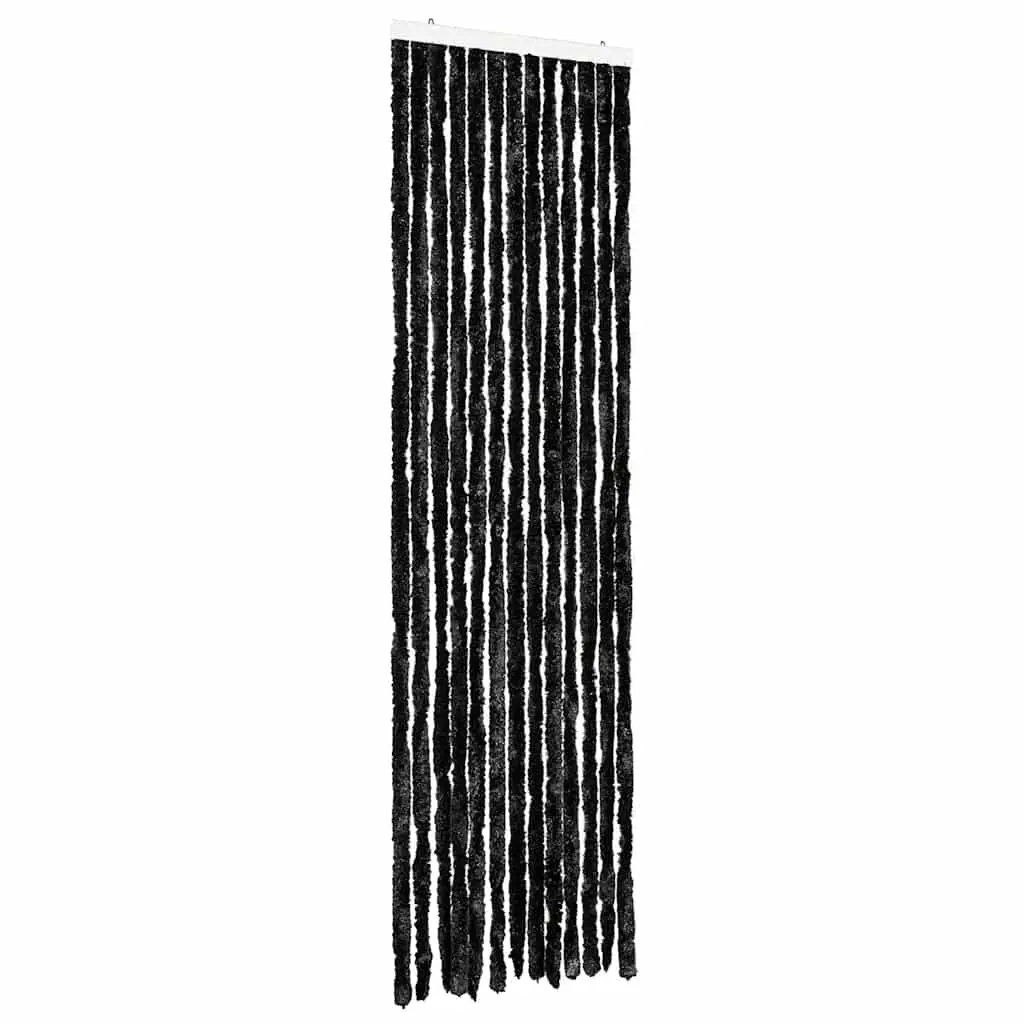 vidaXL Insektgardin antrasitt 56x200 cm chenille