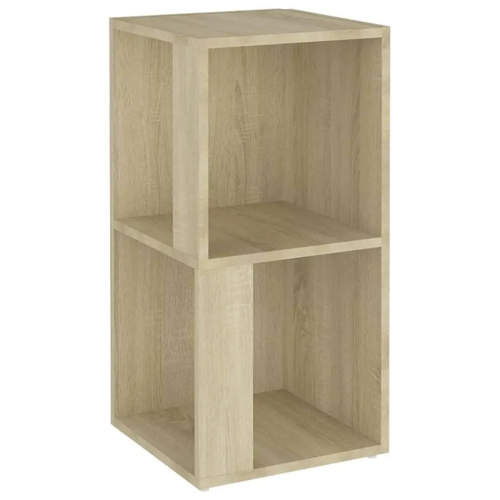 vidaXL Hjørneskap sonoma eik 33x33x67 cm sponplate